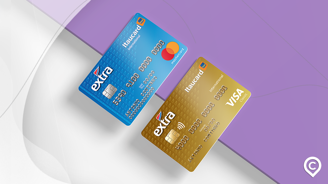cartões extra itaucard visa e mastercard