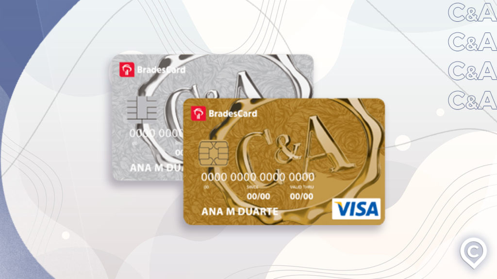 dois cartões cea bradesco visa