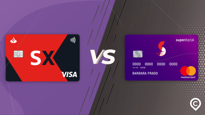 Comparando cartões SantanderSX e SuperDigital