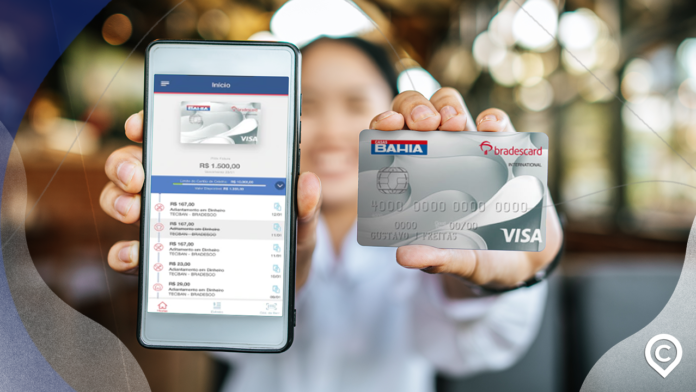 cartão e app casas bahia