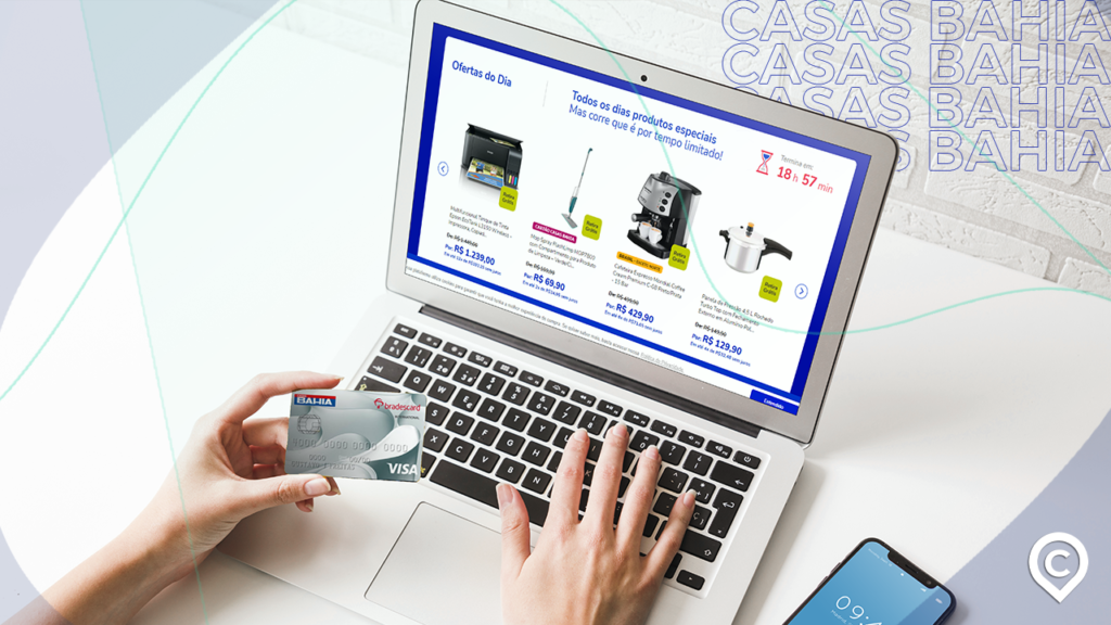 compras online com cartão casas bahia