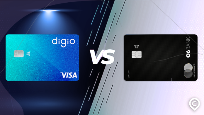 comparando cartões digio e nubank