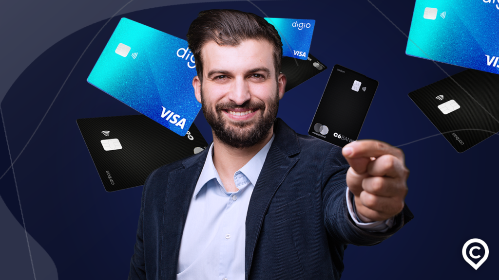 pessoa com cartão c6bank