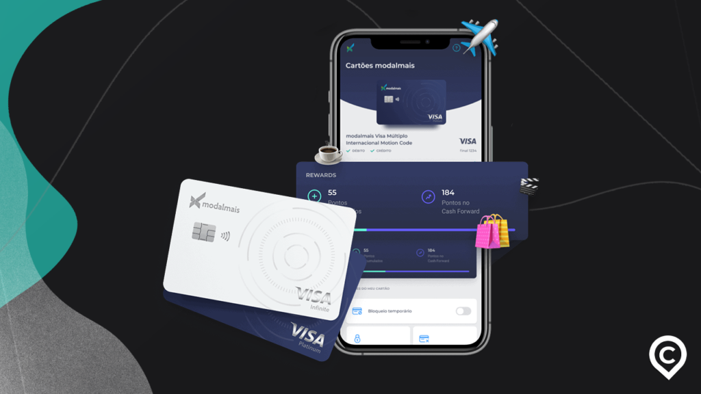 cartão e app modalmais