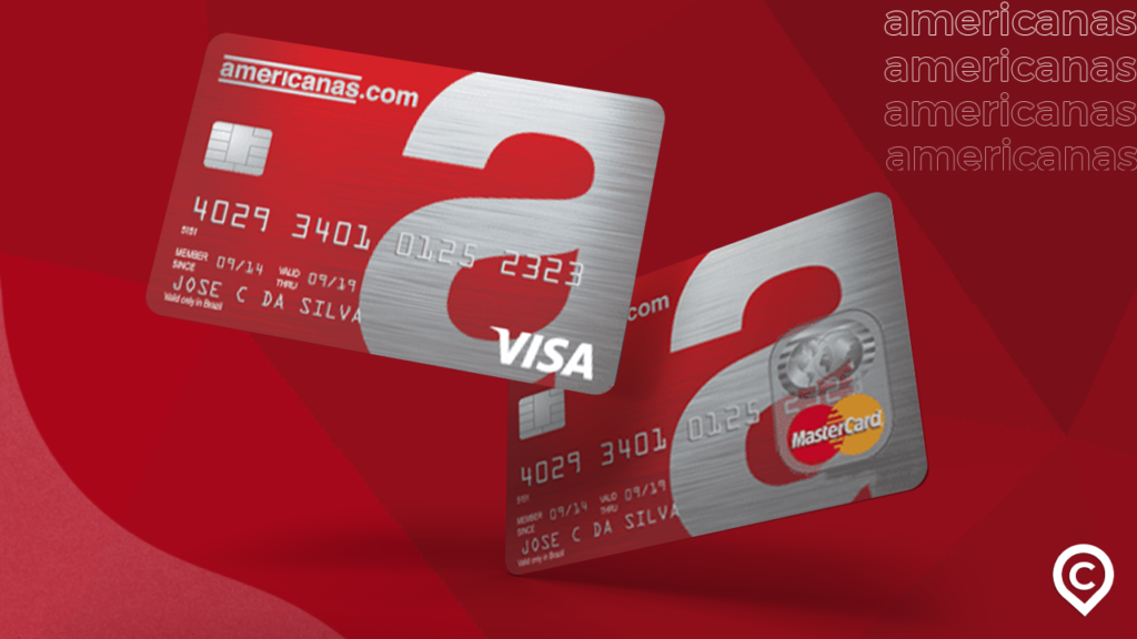 cartão americanas visa e mastercard