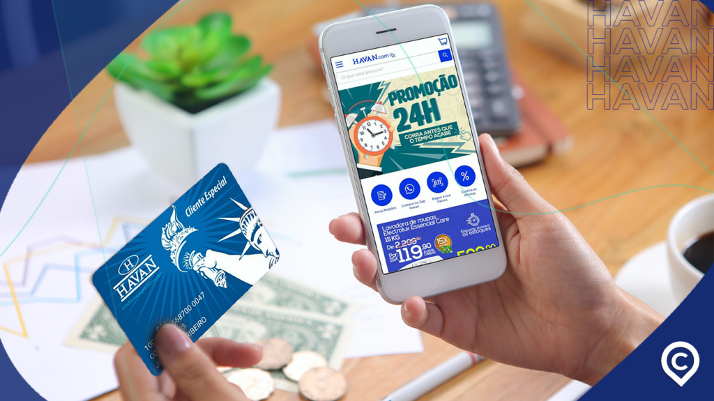 app do cartão de ccedito havan