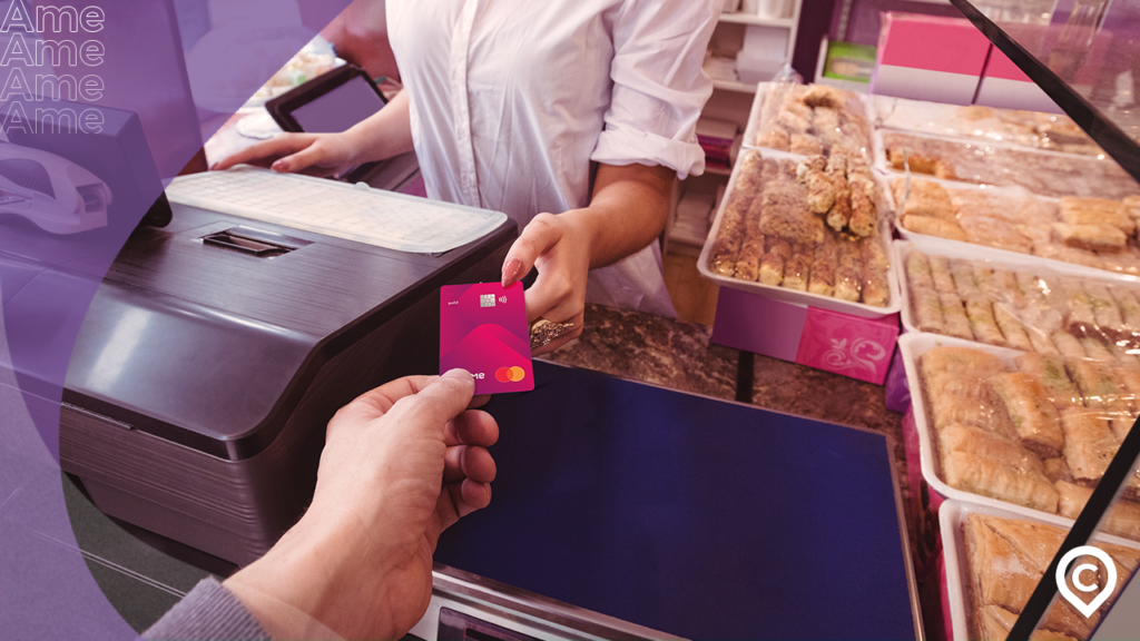 compras com cartão ame
