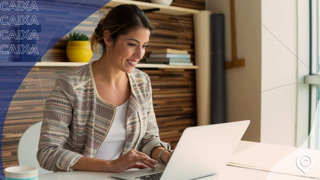 pessoa solicitando empréstimo para negativados caixa