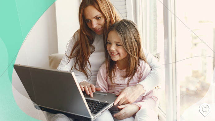 conta-digital-menor-18-anos mãe abrindo conta digital para menor de 18 anos