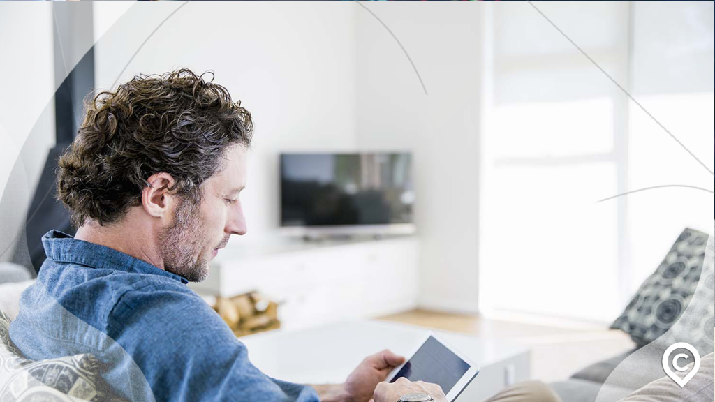 investidor operando o home broker