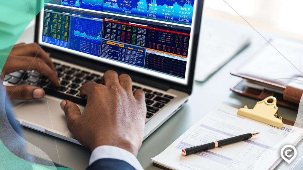 homem investindo em contrato futuro