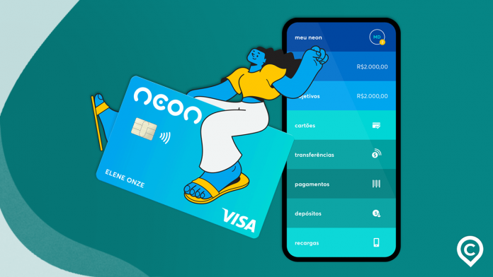 neno conta digital e cartão