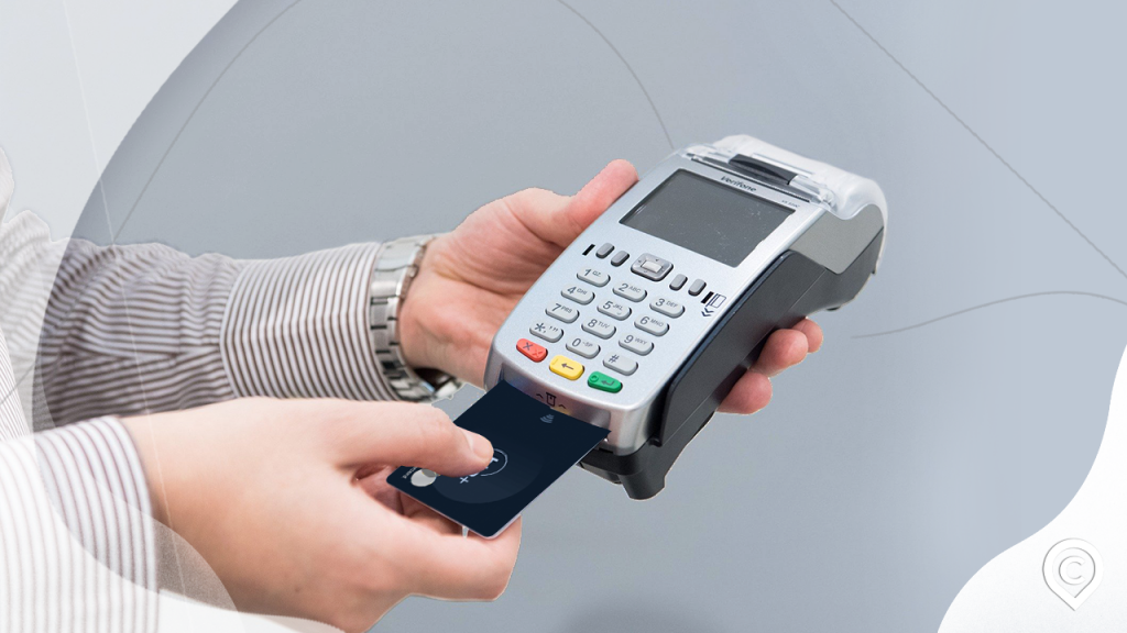 pagamento com cartão btg na maquineta