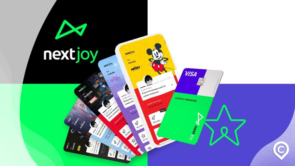 conta digital nextjoy para crianças e adolescentes