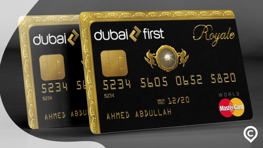 dois cartões dubai first royale mastercard