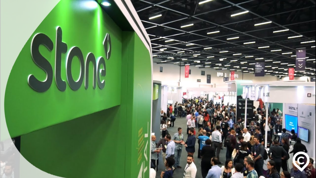 sede da máquina de cartão stone