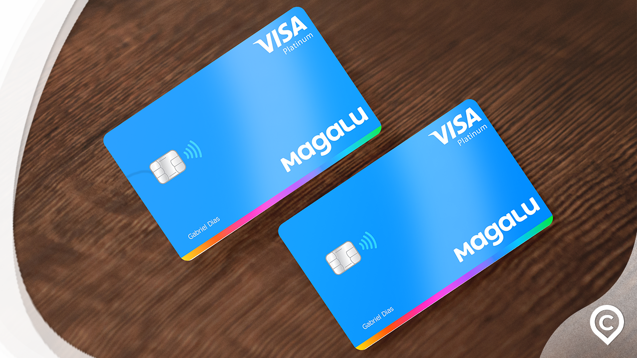 dois cartões magazine luiza platinum visa