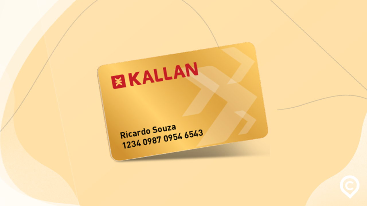 cartão kallan card em destaque