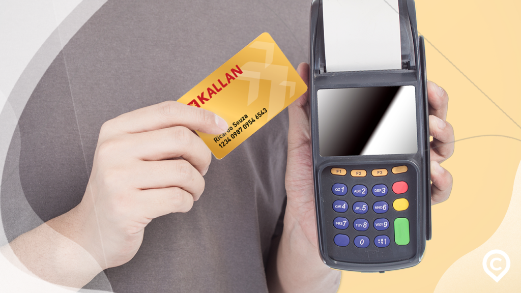 pagamento com cartão kallan card