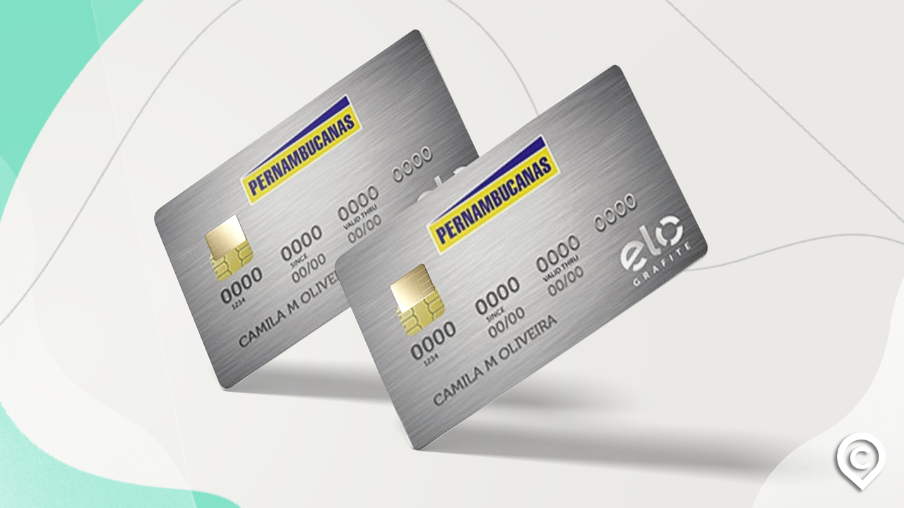 dois cartões de crédito pernambucanas