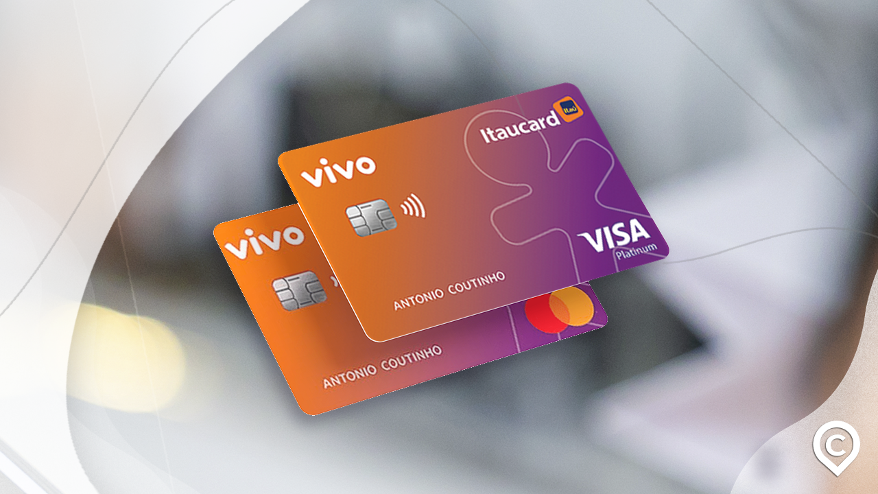 dois cartões de crédito vivo itaucard
