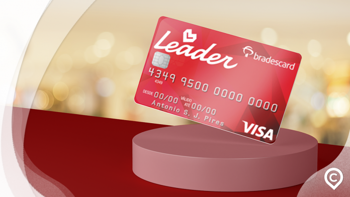 cartão leader visa em destaque