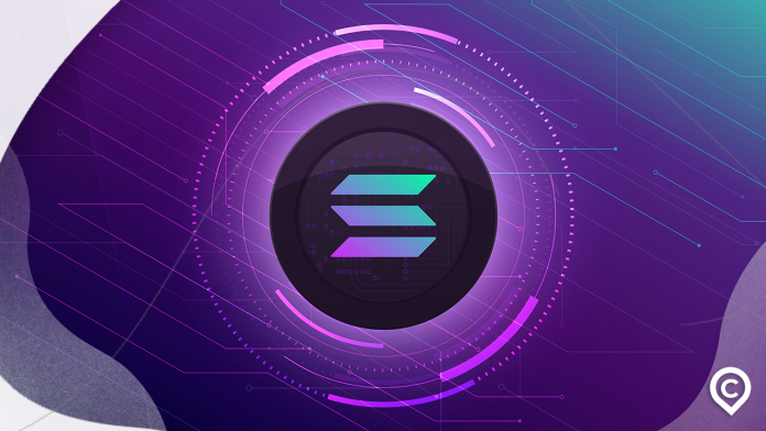 logomarca da criptomoeda solana