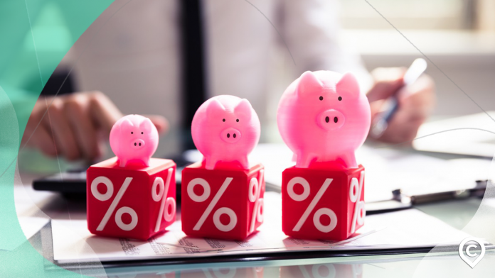 porquinhos ilustrando quanto rende 100% do cdi