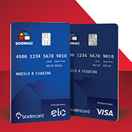 dois cartões sodimac em destaque