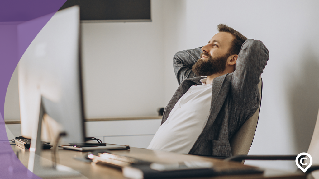 homem aproveitando o dsr