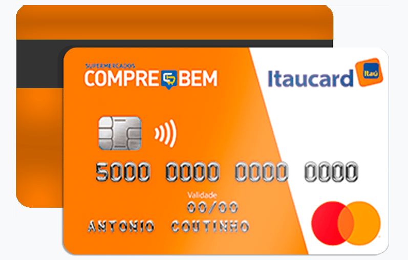 miniatura cartão compre bem