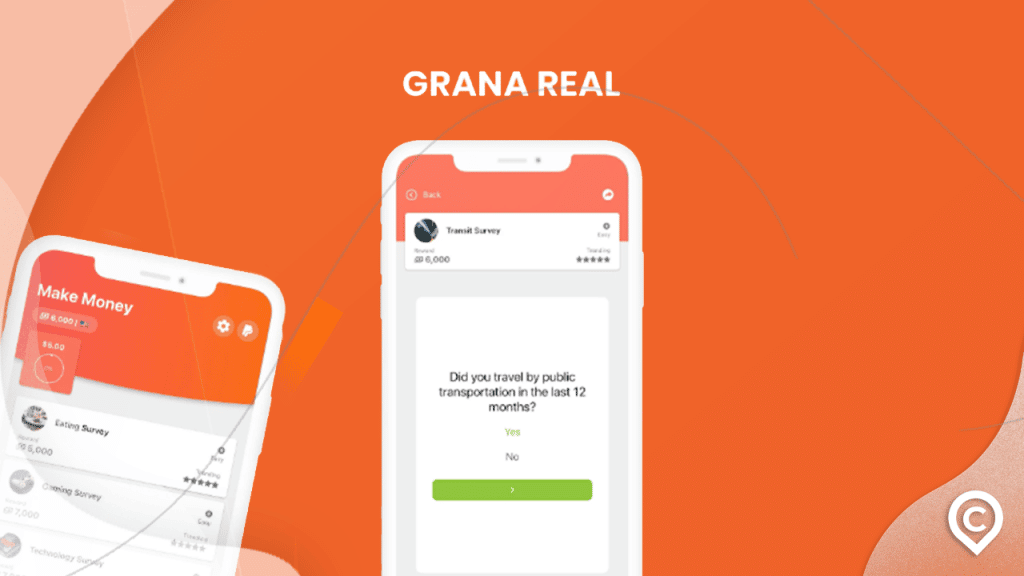 tela do app make money