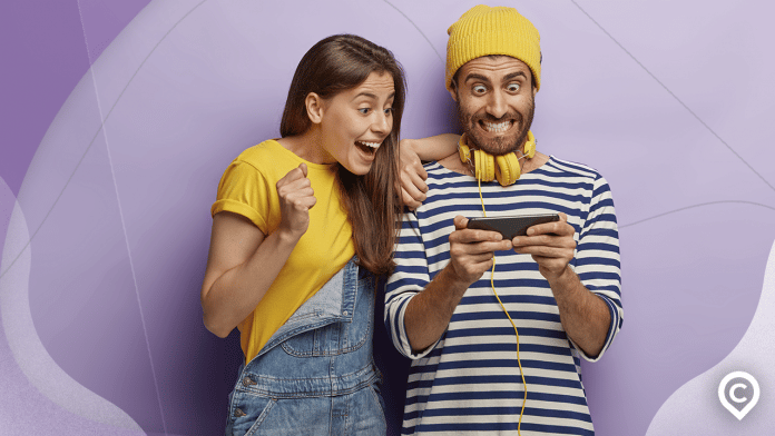 casal jogando jogos NFT para Andoid